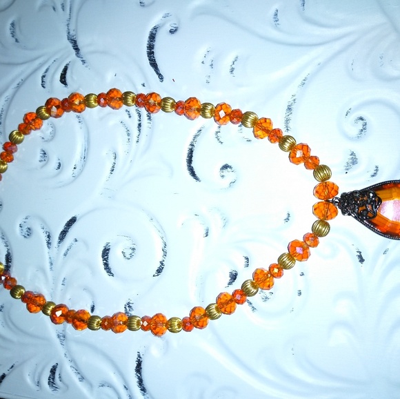 Vintage Jewelry - Vintage glass necklace Vintage Jewelry - Vintage glass necklace
